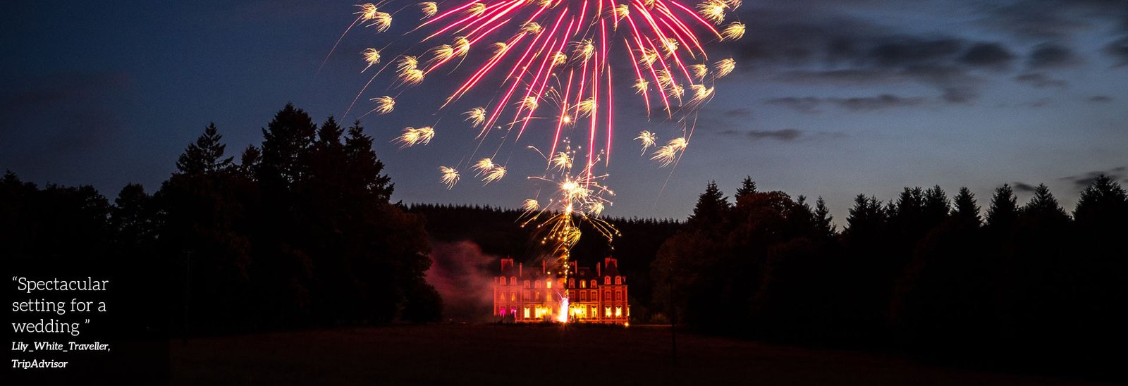 Wedding fireworks